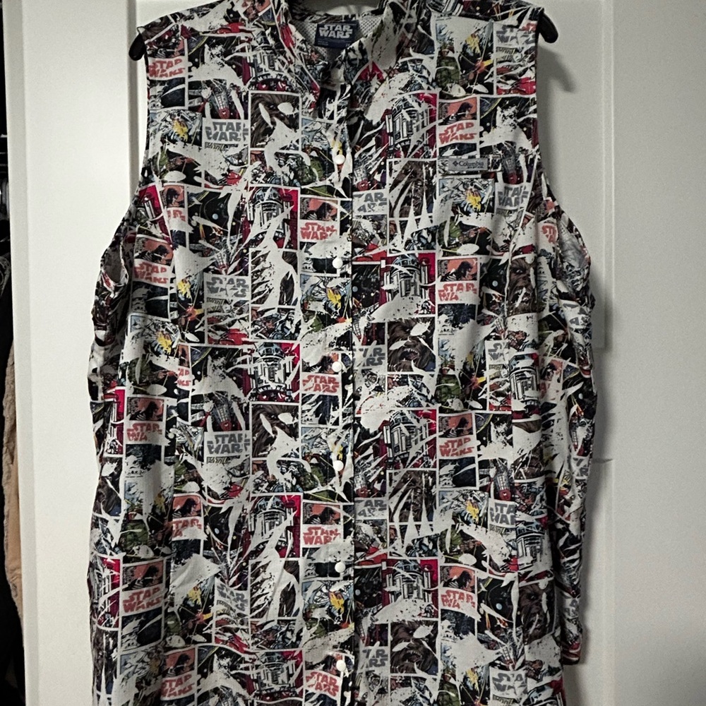 Columbia Star Wars Comic Print Shirt